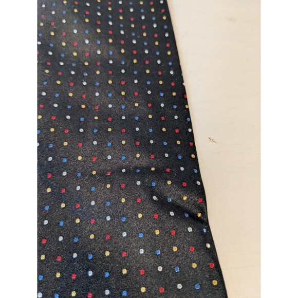 VTG Charvet Place Vendome Silk Polka Dot Tie Nwt - Picture 3 of 5